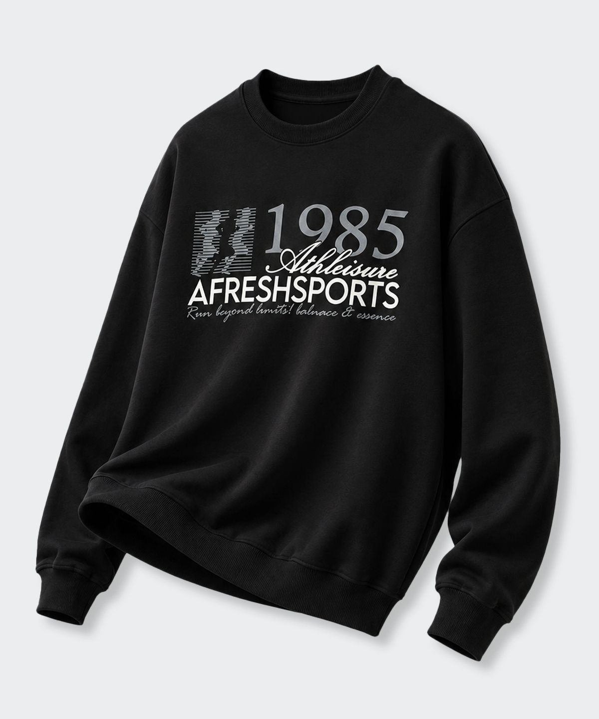 어프레쉬(AFRESH) 1985 스포티 러너 맨투맨 2COLOR