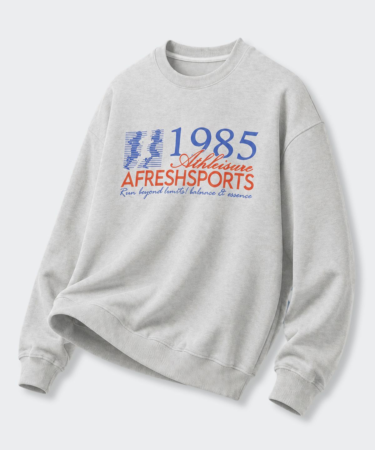 어프레쉬(AFRESH) 1985 스포티 러너 맨투맨 2COLOR