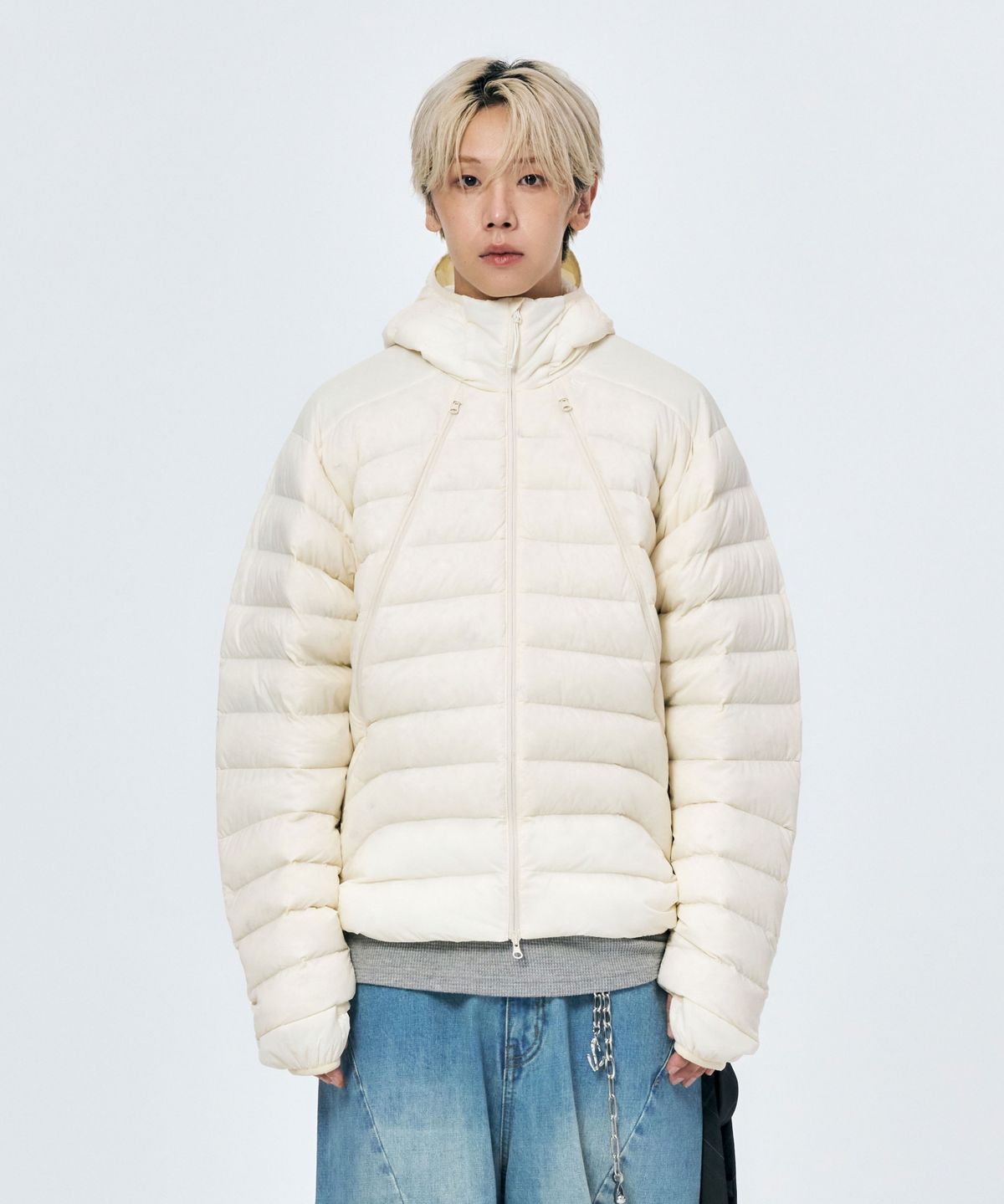 스키즘 인듀싱(SCHISM INDUCING) CATERPIE PUFFER JACKET (4color)
