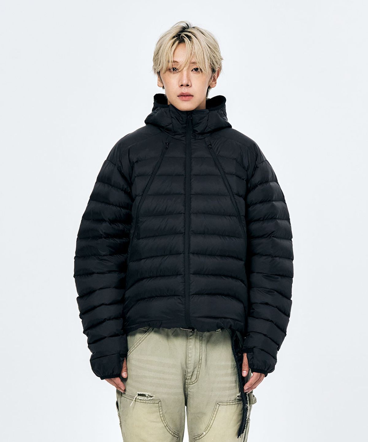 스키즘 인듀싱(SCHISM INDUCING) CATERPIE PUFFER JACKET (4color)
