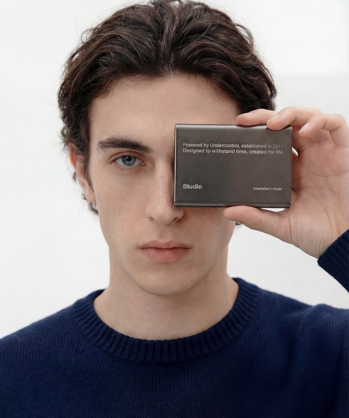 언더컨트롤 스튜디오(UNDERCONTROL STUDIO) 카드지갑 STAINLESS 6 CARD HOLDER
