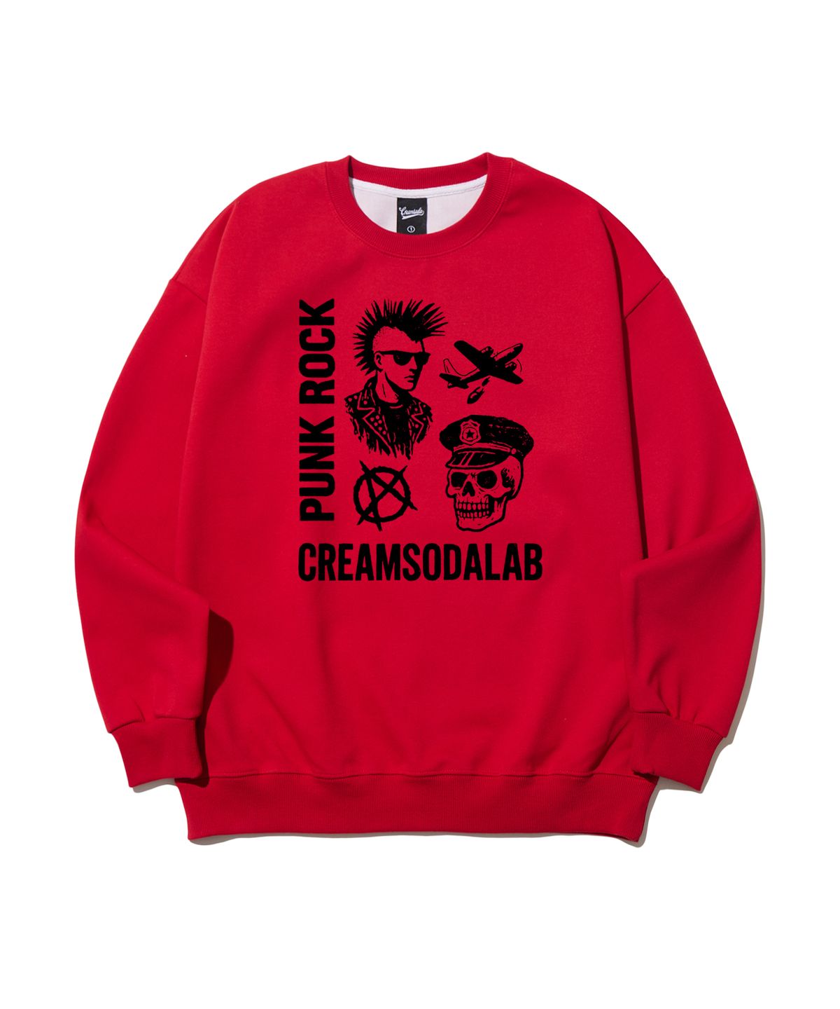 크림소다랩(CREAM SODA LAB) 락 펑크 밴드 맨투맨