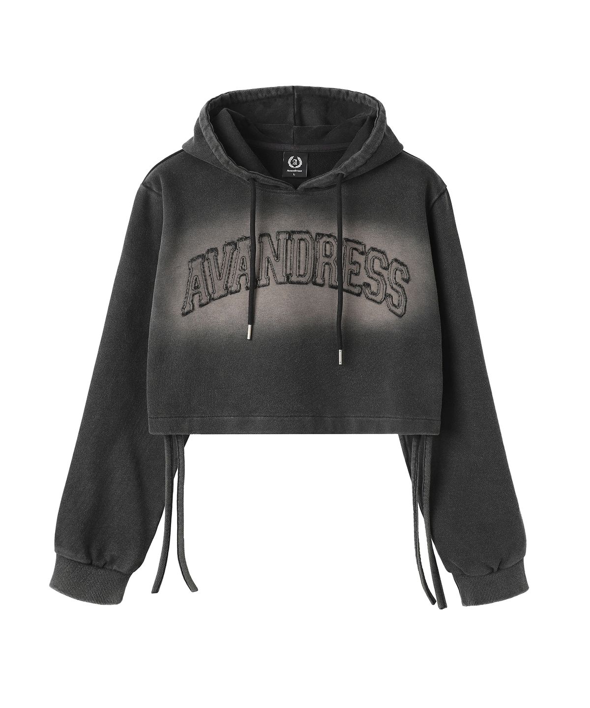 어반드레스(AVANDRESS) Shadow Letter Hoody_2Colors