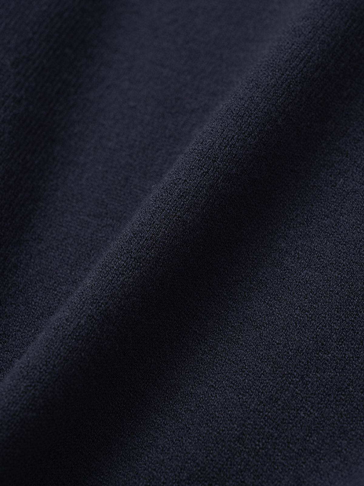 엑스오엑스(XOX) (우먼)에센셜 라운드 크롭 니트 [NAVY]