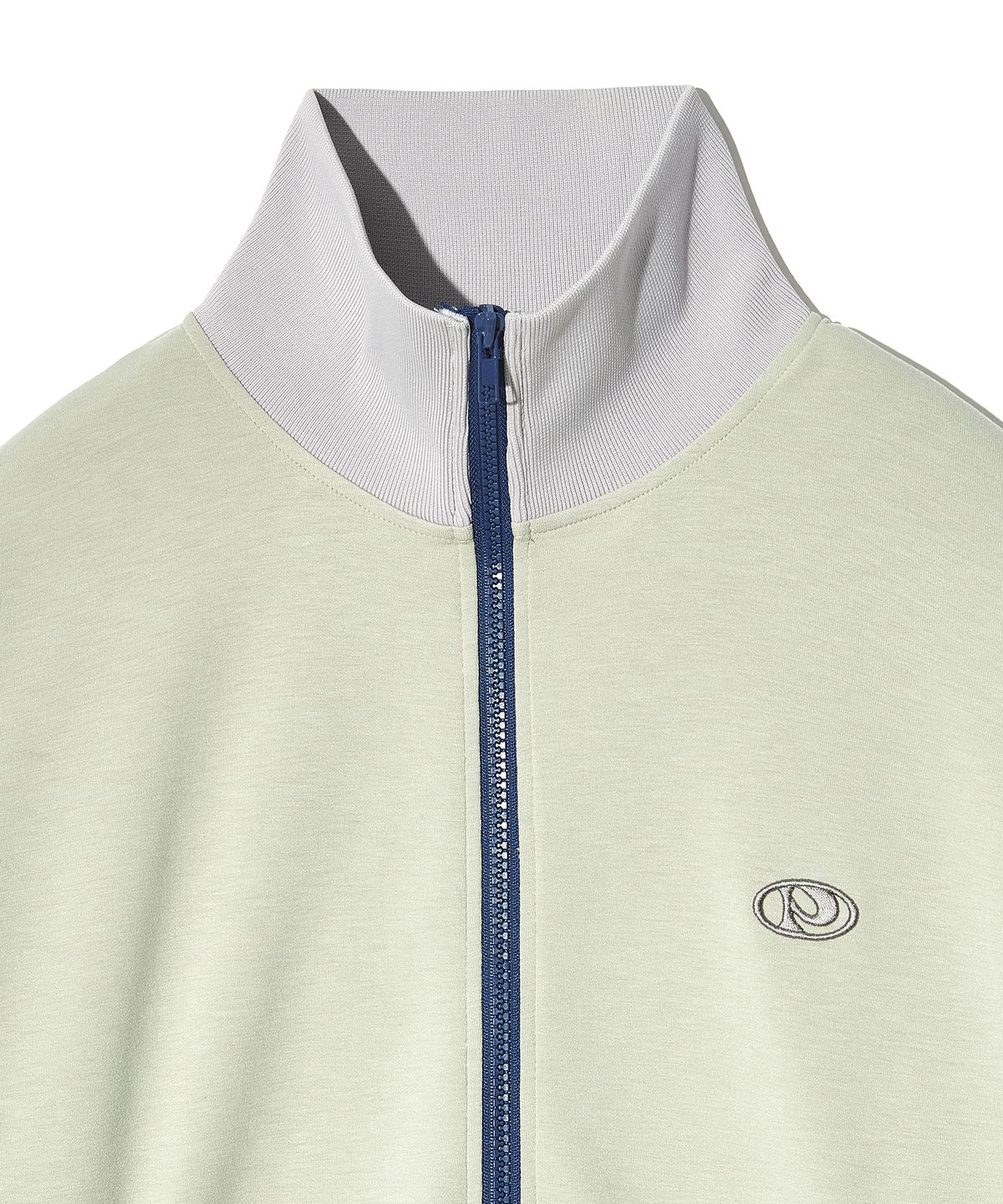 피스메이커(PIECE MAKER) COLOR BLOCK TRACK ZIP UP JACKET (OLIVE)