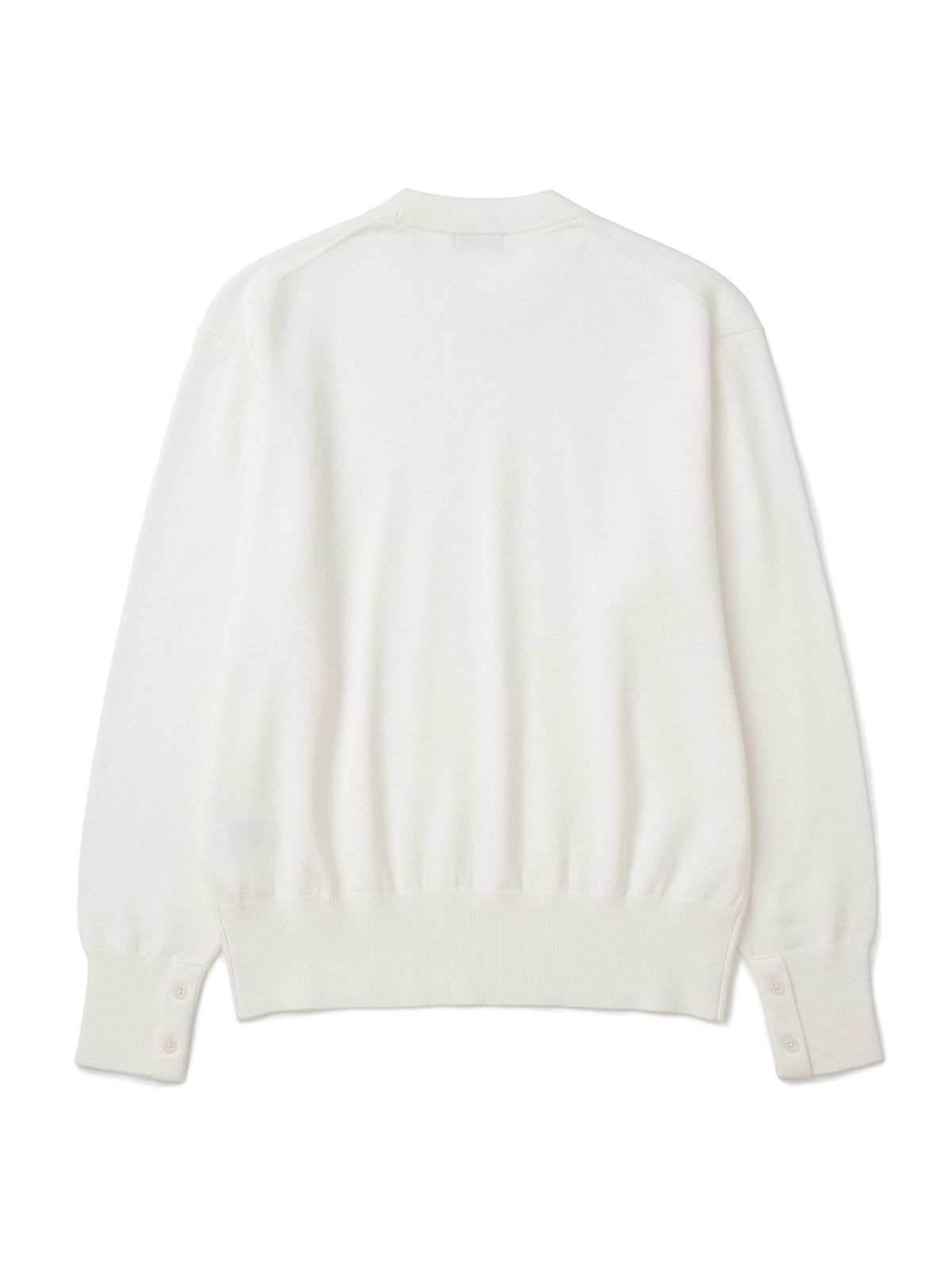 엑스오엑스(XOX) 에센셜 라운드 크롭 니트 [IVORY]