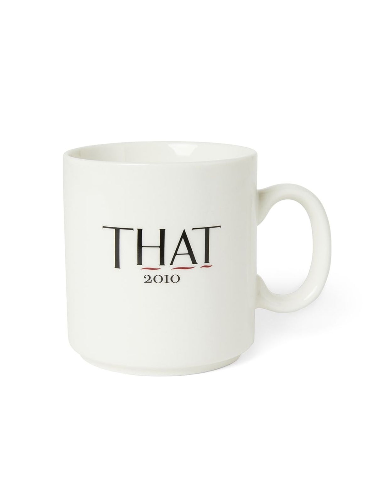 디스이즈네버댓(THISISNEVERTHAT) THAT 2010 Mug White