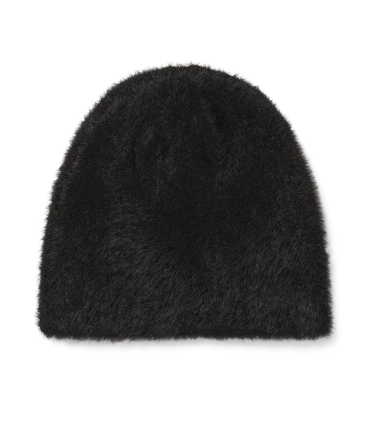 디스이즈네버댓(THISISNEVERTHAT) Shaggy No Cuff Beanie Off Black