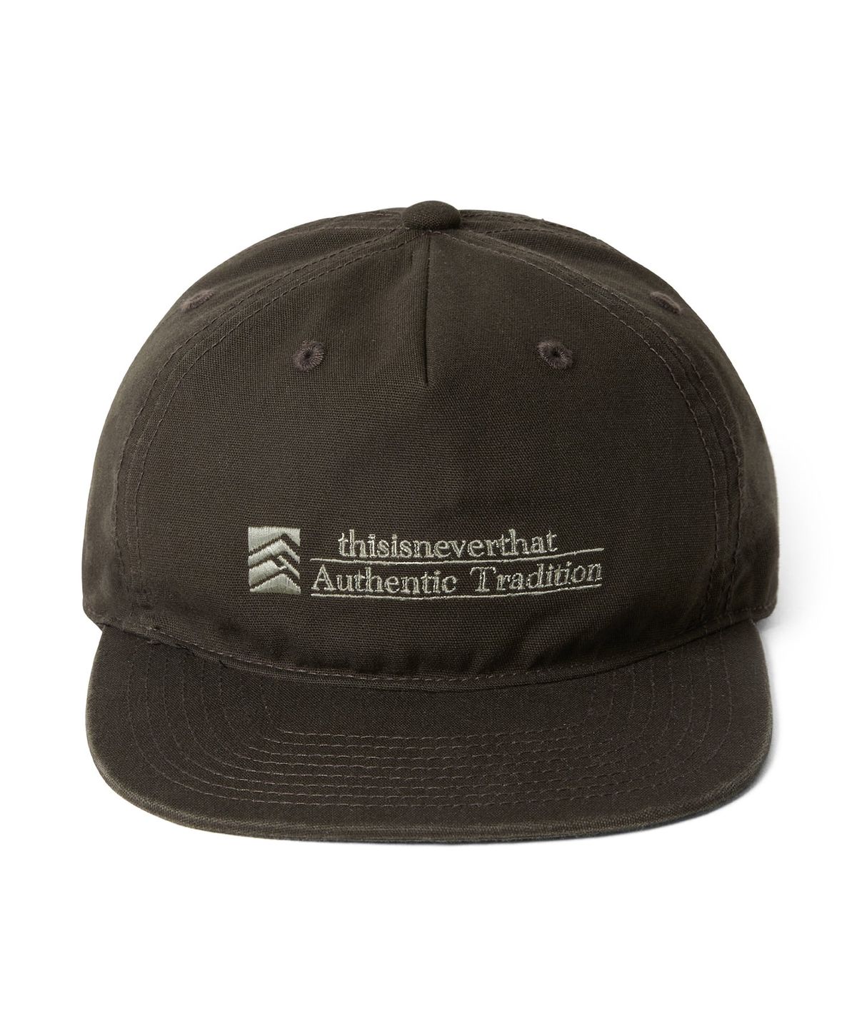 디스이즈네버댓(THISISNEVERTHAT) Authentic Tradition Cap Brown