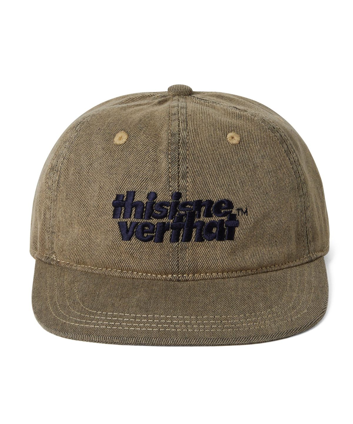 디스이즈네버댓(THISISNEVERTHAT) 2Tone OL-Logo Cap Yellow