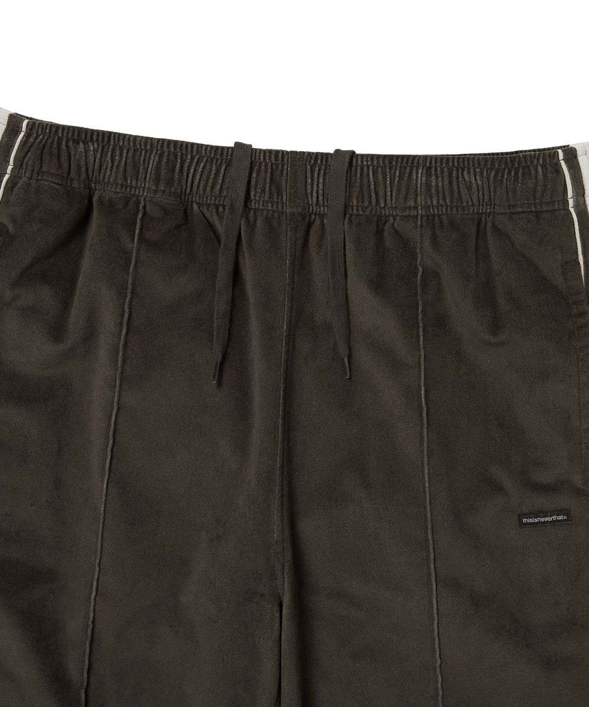 디스이즈네버댓(THISISNEVERTHAT) Velvet Track Pant Brown