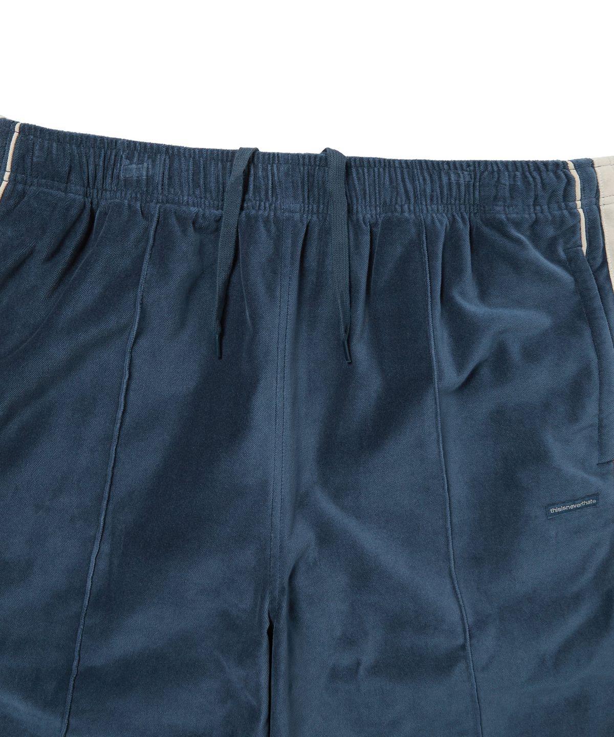 디스이즈네버댓(THISISNEVERTHAT) Velvet Track Pant Blue