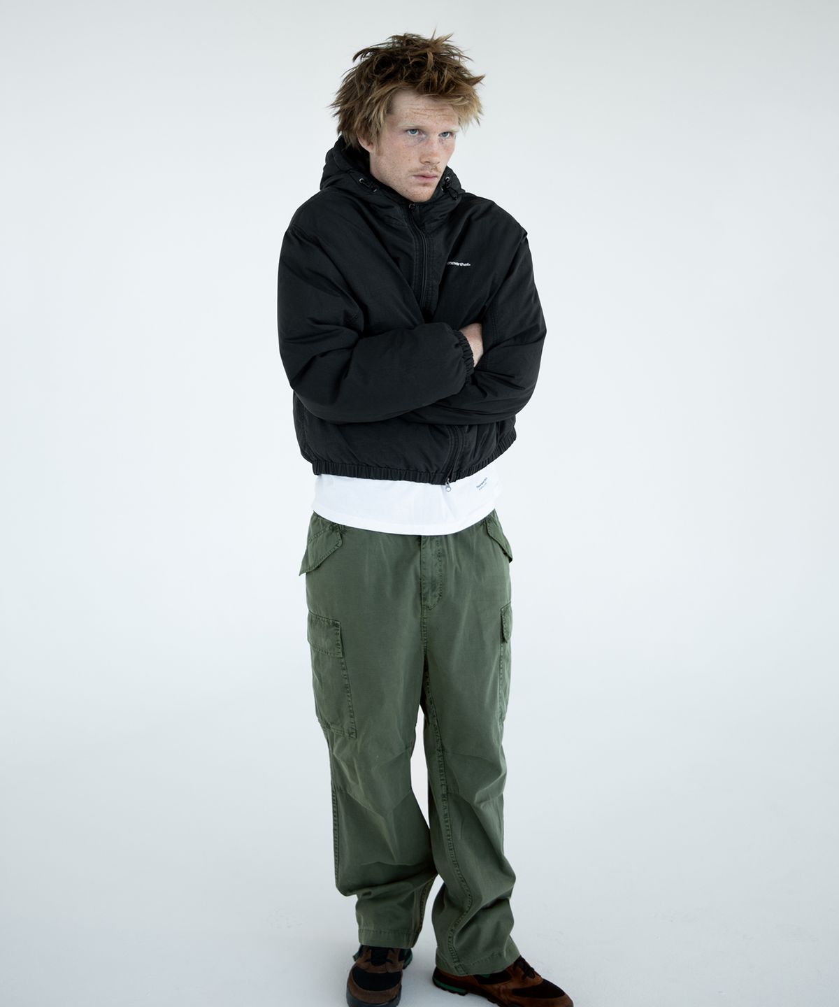 디스이즈네버댓(THISISNEVERTHAT) Overdyed Cargo Pant Olive Green