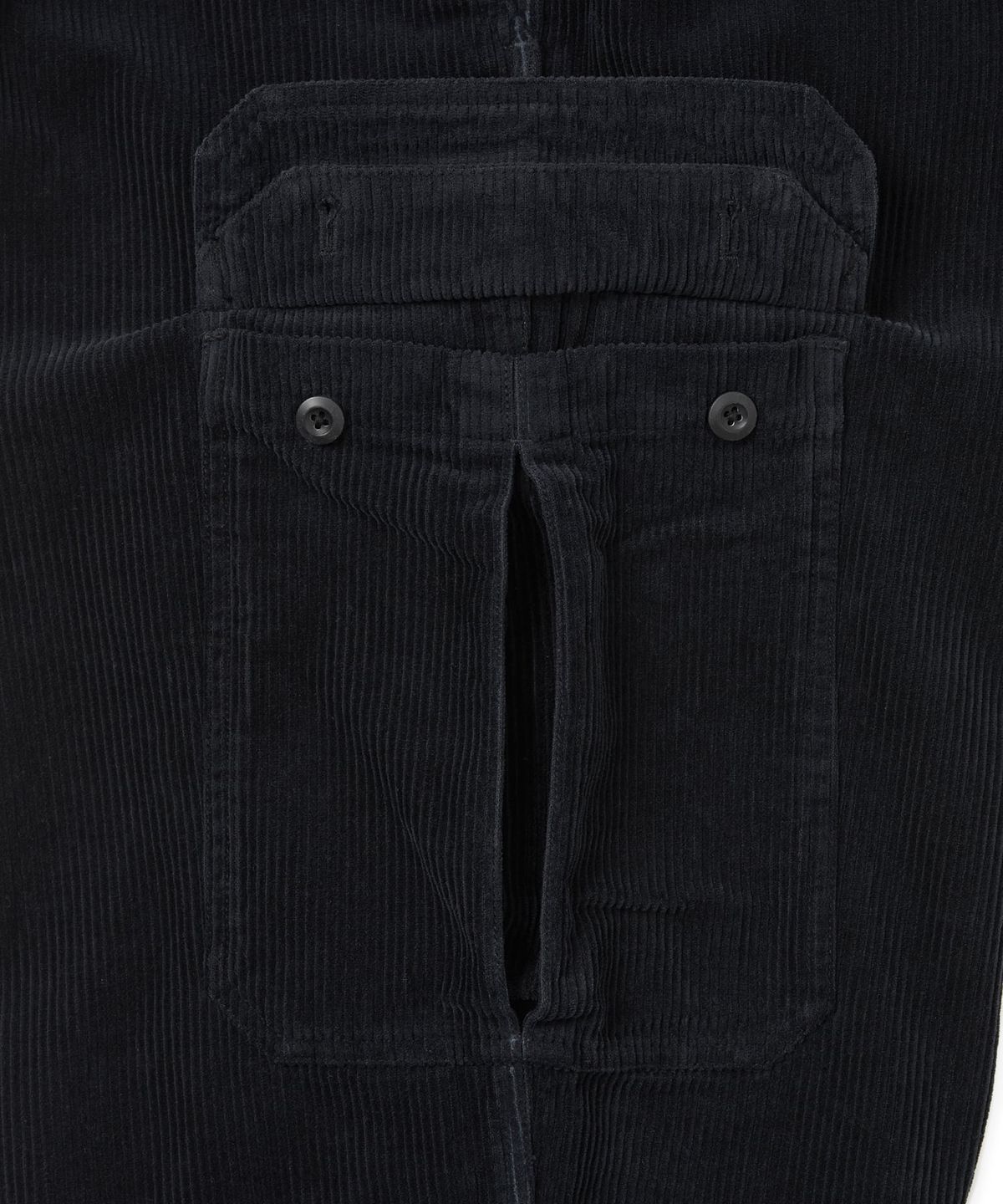 디스이즈네버댓(THISISNEVERTHAT) Corduroy Cargo Pant Black