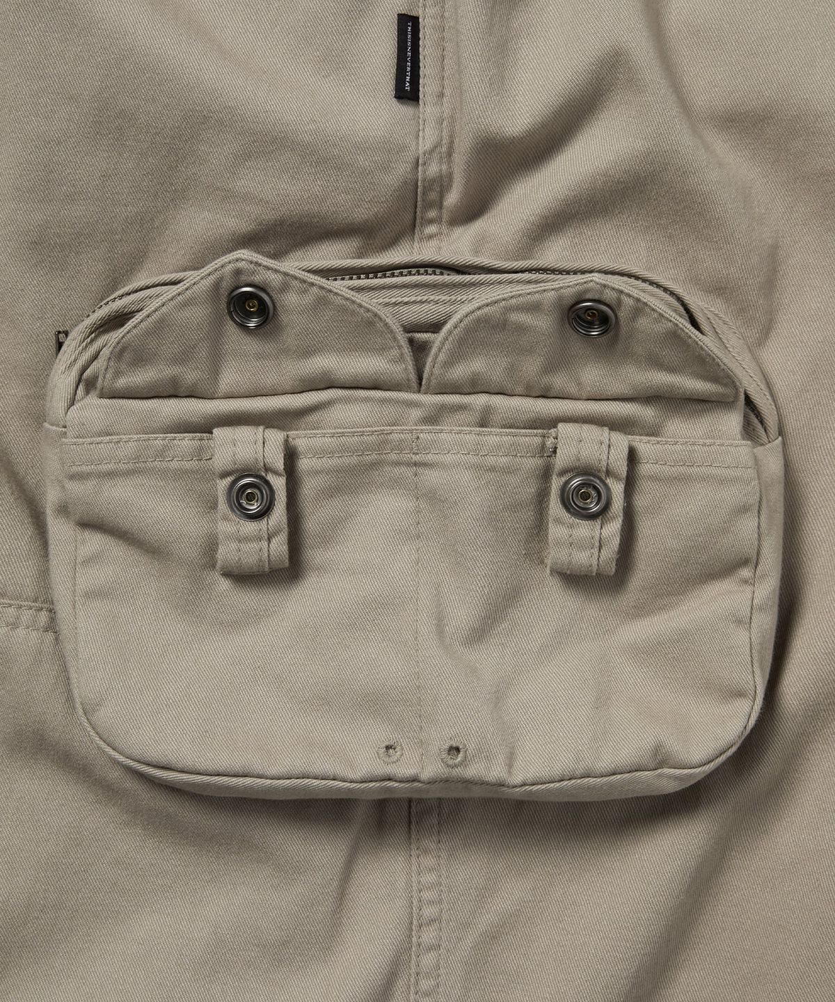 디스이즈네버댓(THISISNEVERTHAT) Multi Pocket Cargo Pant Beige