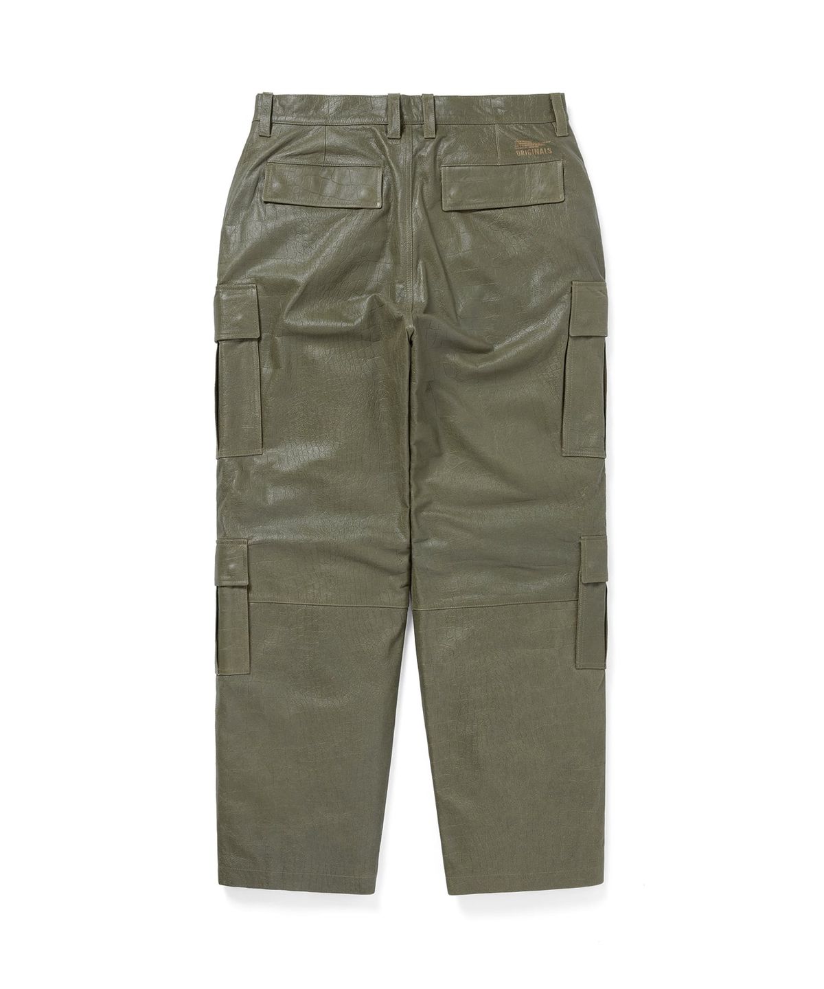 디스이즈네버댓(THISISNEVERTHAT) Leather BDU Pant Olive
