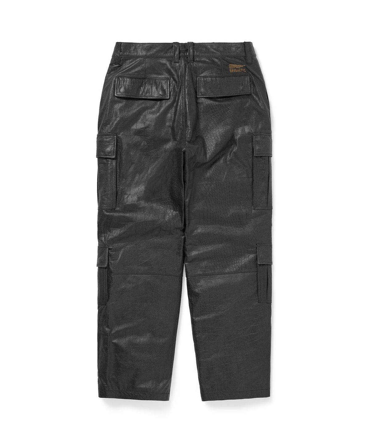 디스이즈네버댓(THISISNEVERTHAT) Leather BDU Pant Black