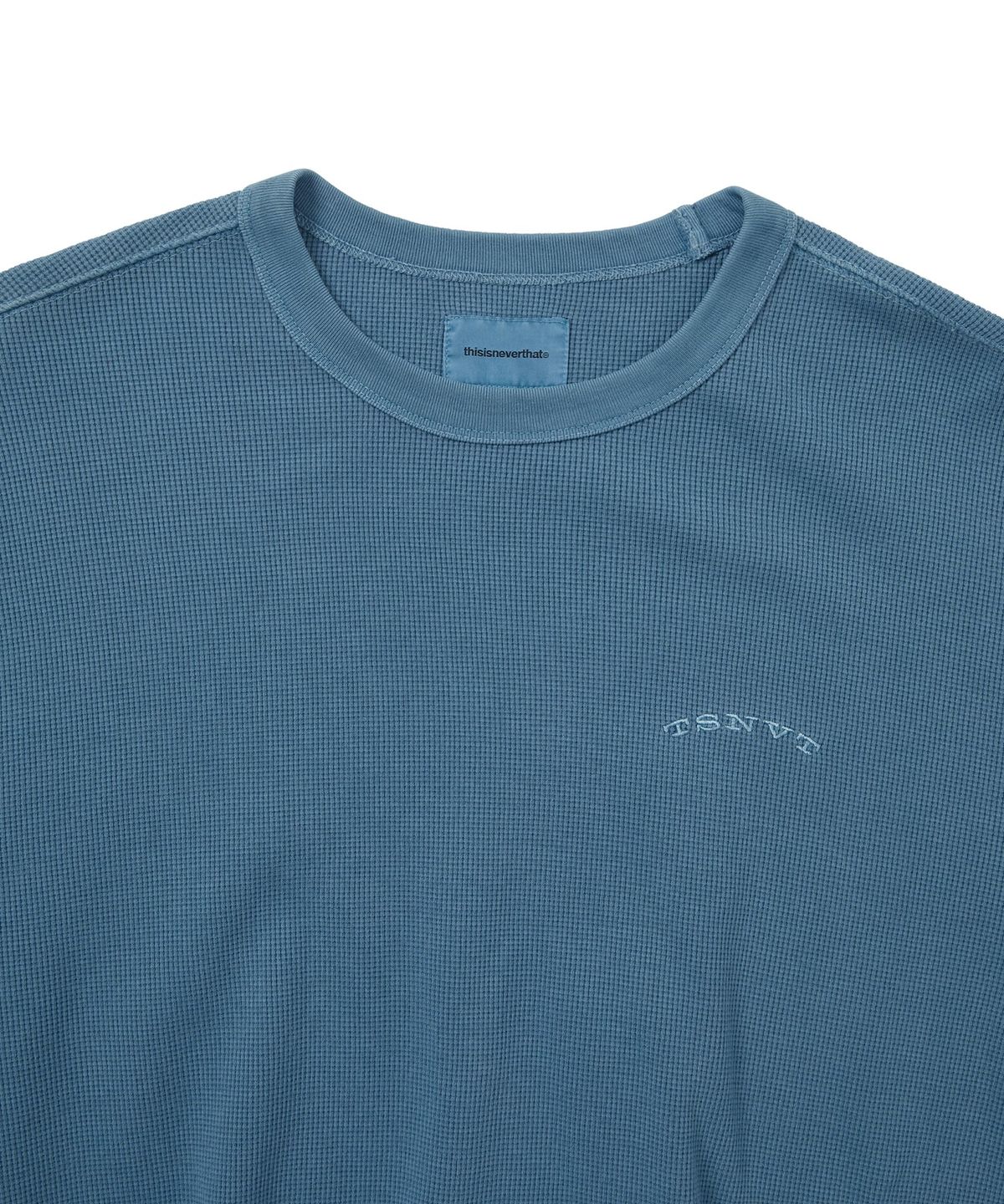 디스이즈네버댓(THISISNEVERTHAT) Waffle L/S Tee Slate
