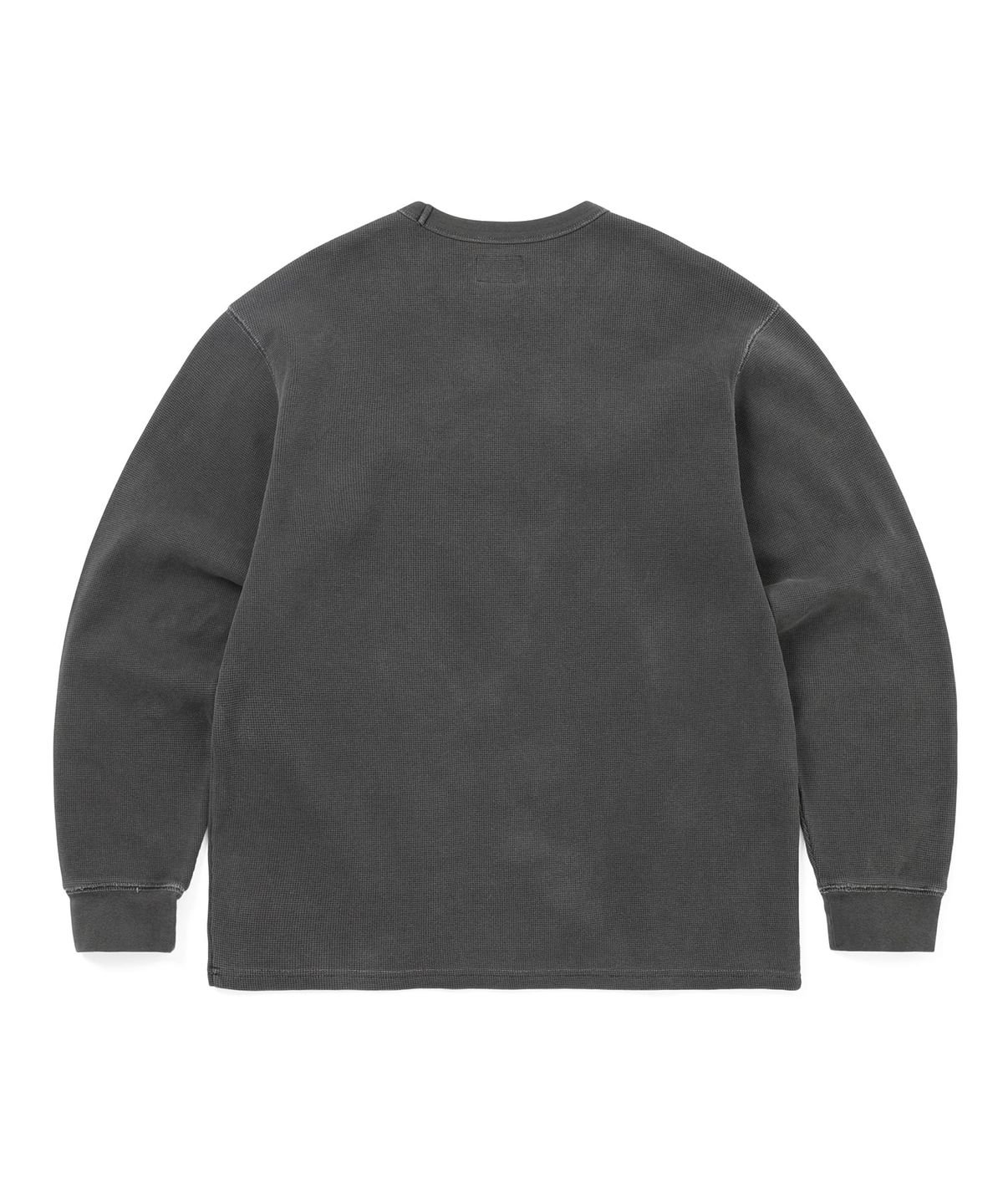 디스이즈네버댓(THISISNEVERTHAT) Waffle L/S Tee Charcoal