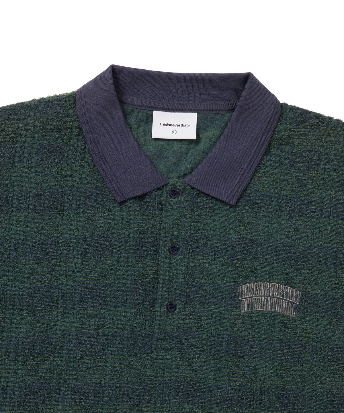 디스이즈네버댓(THISISNEVERTHAT) Striped Rugby L/S Top Faded Purple