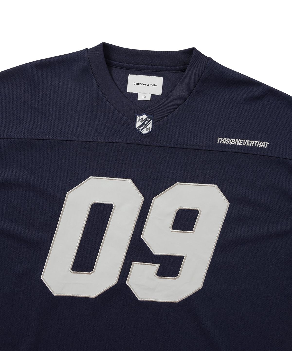 디스이즈네버댓(THISISNEVERTHAT) Football Jersey Navy