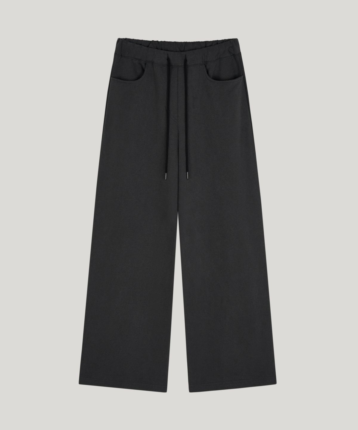 포에트서울(POETSEOUL) wide sweat pants_dark gray
