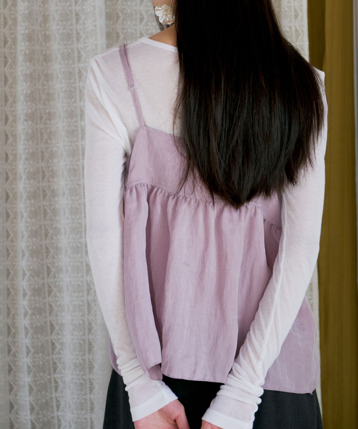포에트서울(POETSEOUL) basic wool tencel t-shirt_ivory