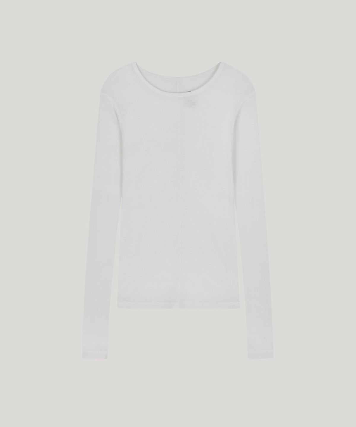 포에트서울(POETSEOUL) basic wool tencel t-shirt_ivory