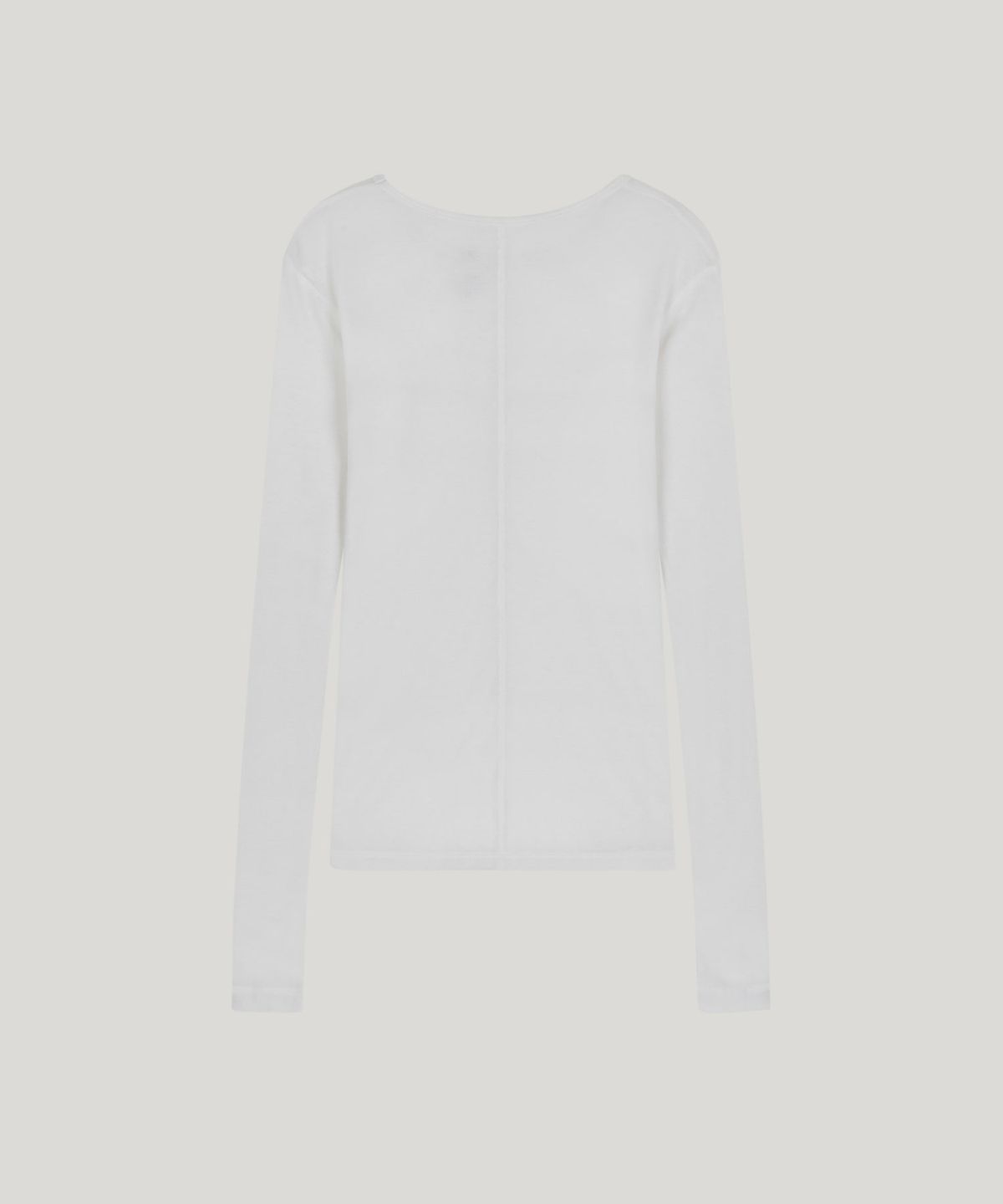 포에트서울(POETSEOUL) basic wool tencel t-shirt_ivory