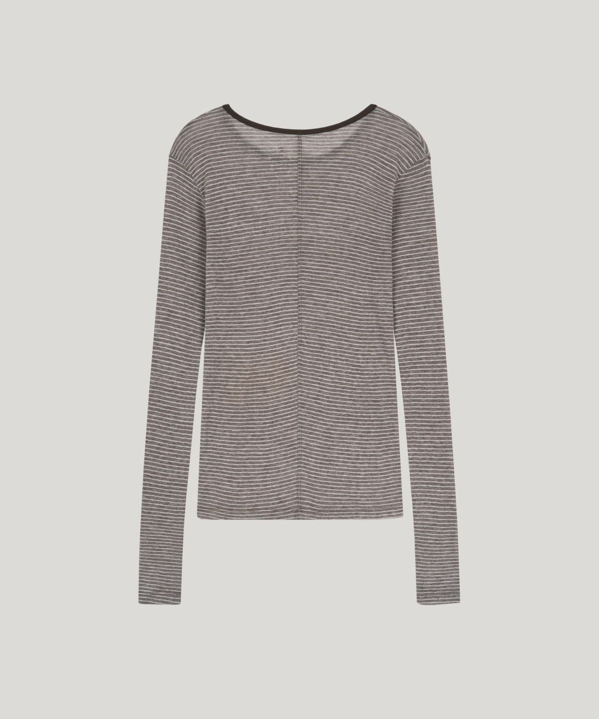 포에트서울(POETSEOUL) ST wool tencel t-shirt_brown