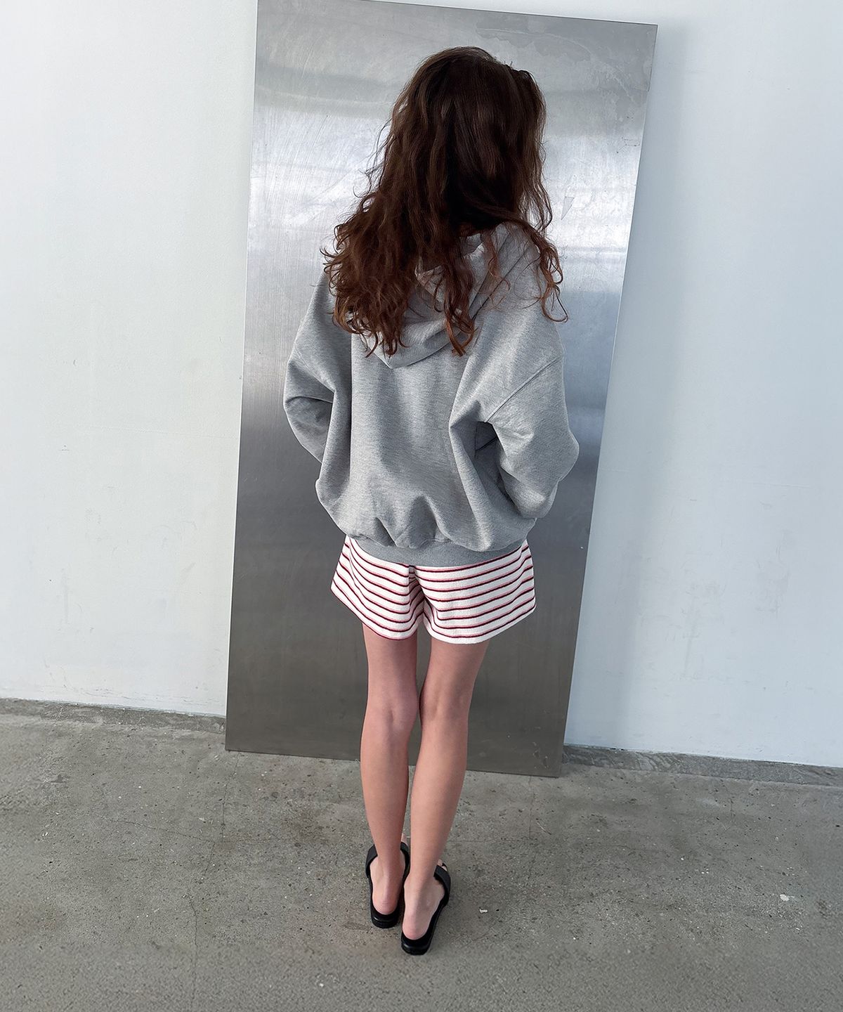 포에트서울(POETSEOUL) poete hoodie zip-up_gray