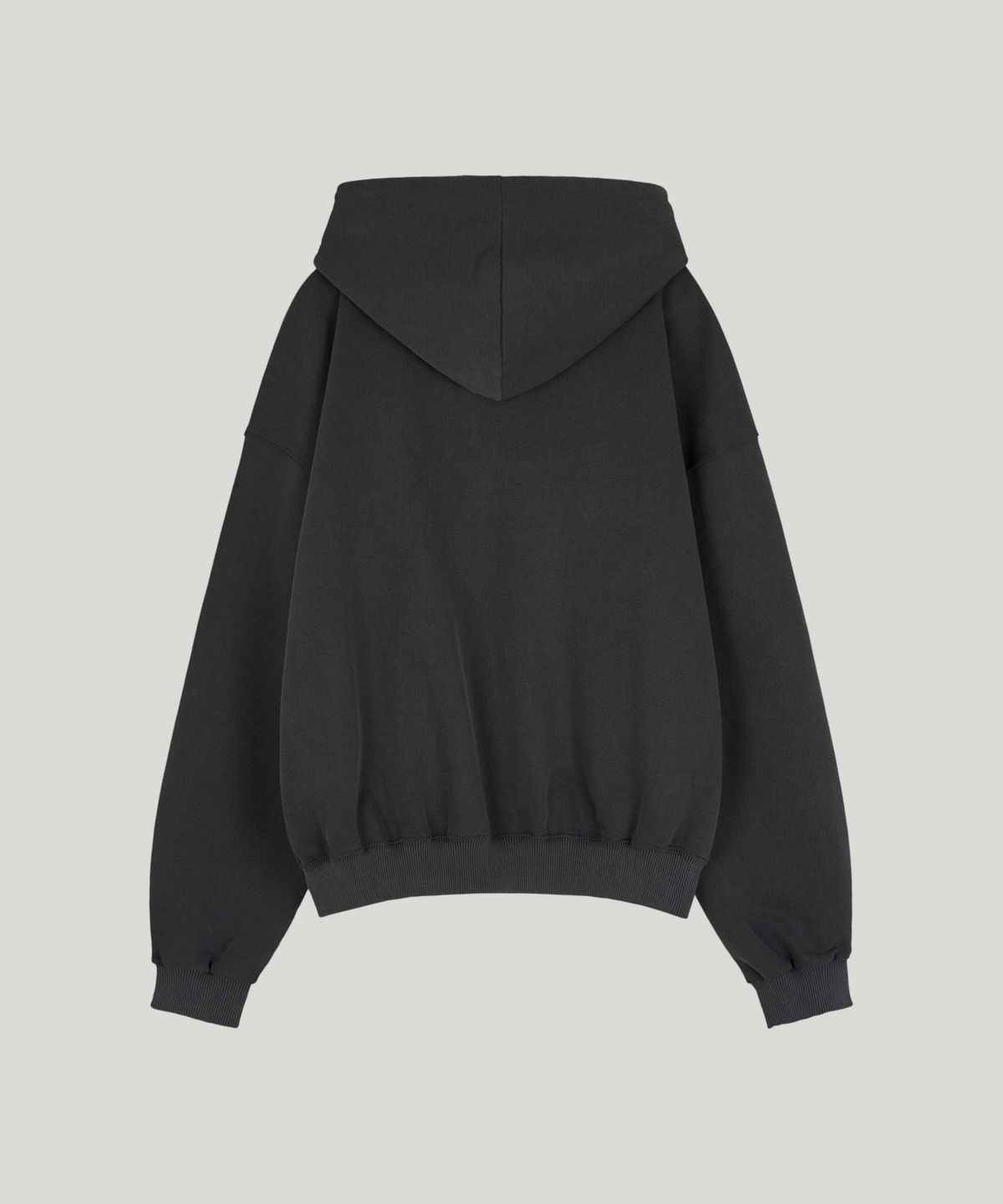 포에트서울(POETSEOUL) poete hoodie zip-up_dark gray