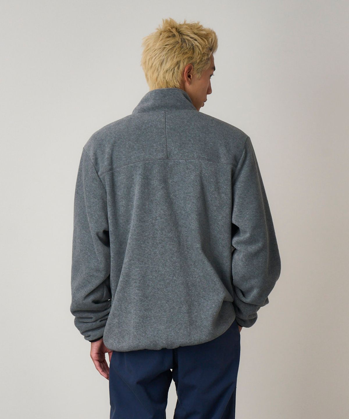 그라미치(GRAMICCI) 써멀 리버시블 플리스 자켓 Heather Grey