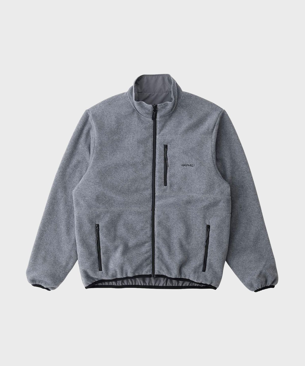 그라미치(GRAMICCI) 써멀 리버시블 플리스 자켓 Heather Grey