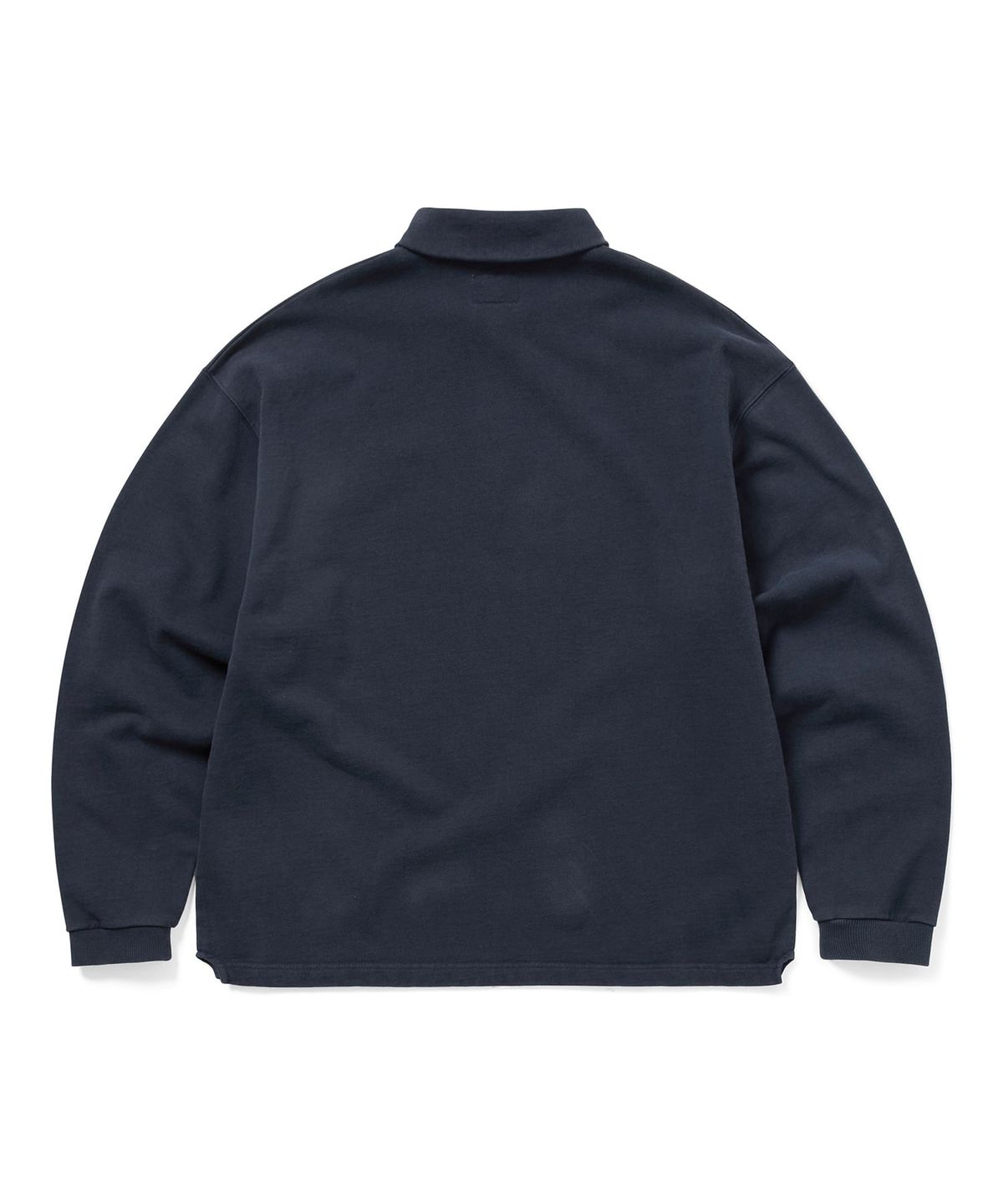디스이즈네버댓(THISISNEVERTHAT) Half Zip Polo Sweatshirt Navy