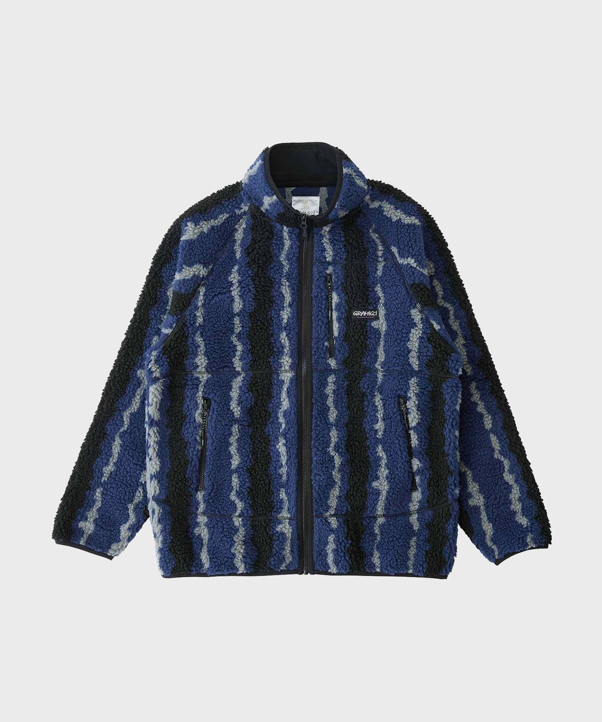 그라미치(GRAMICCI) 리플 셰르파 자켓 Navy Ripple