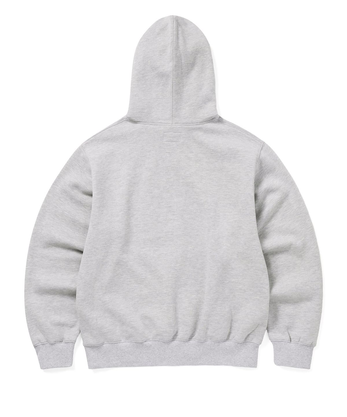 디스이즈네버댓(THISISNEVERTHAT) Checkerboard Logo Hoodie Heather Grey
