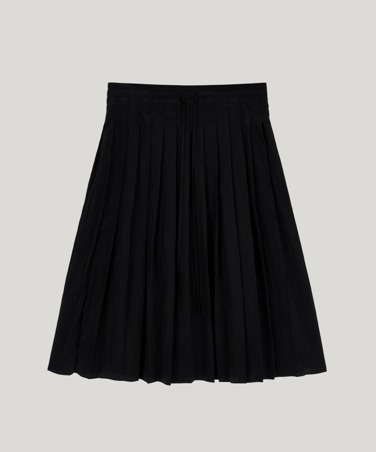 포에트서울(POETSEOUL) string pleated skirt_black