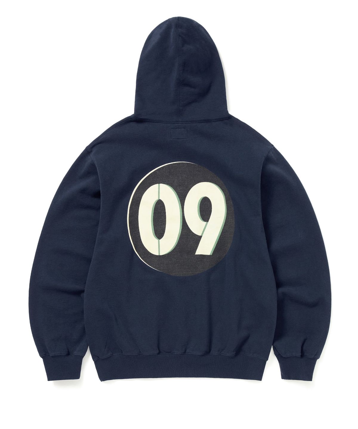 디스이즈네버댓(THISISNEVERTHAT) Circled Number Hoodie Navy