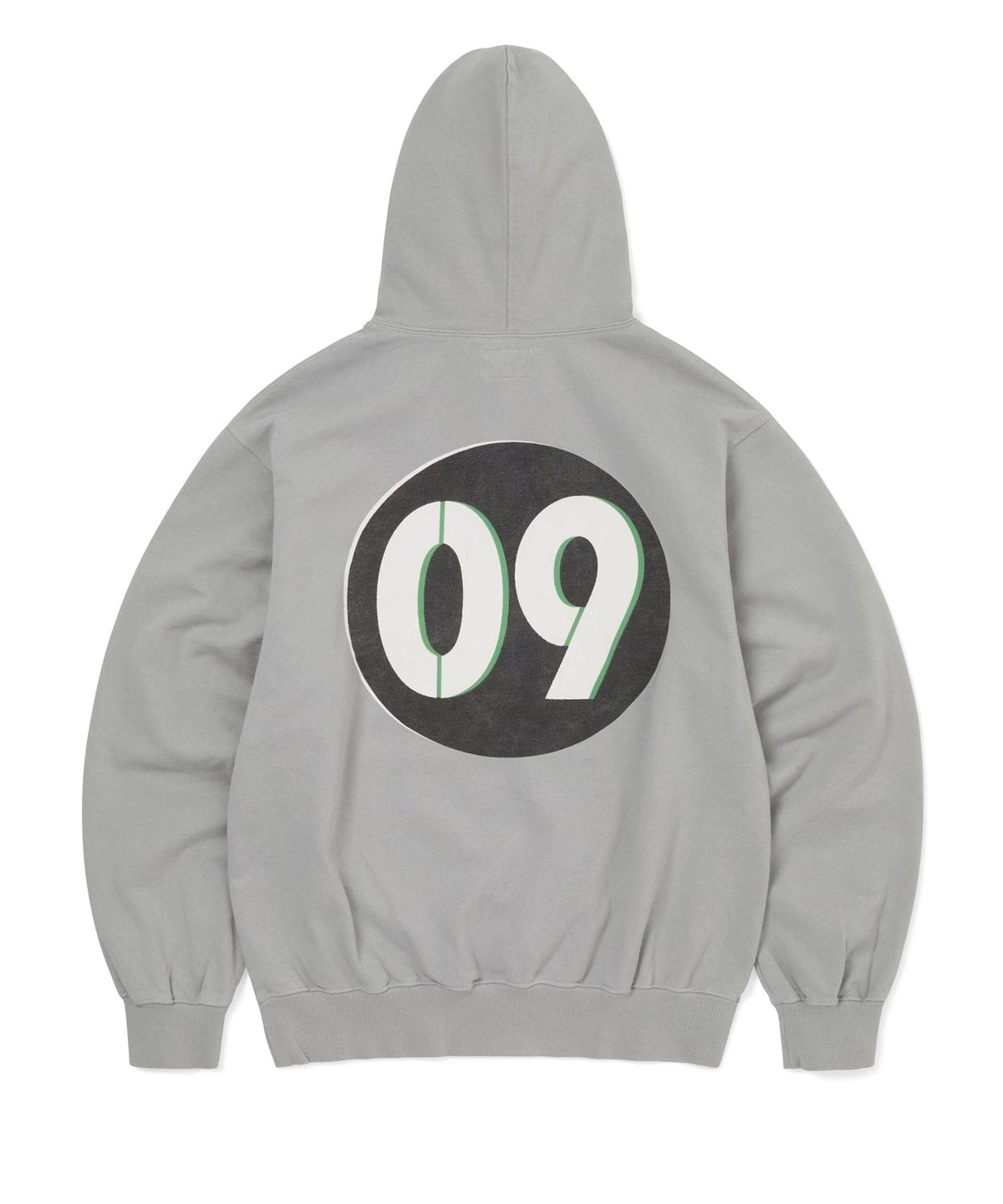디스이즈네버댓(THISISNEVERTHAT) Circled Number Hoodie Concrete