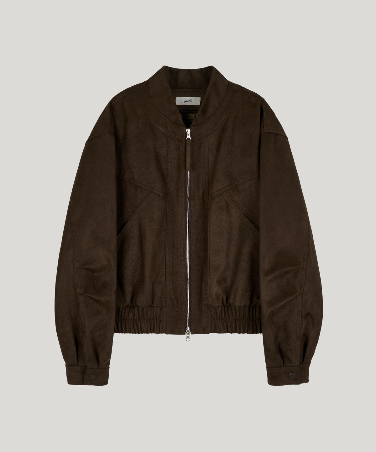 포에트서울(POETSEOUL) faux suede blouson_brown