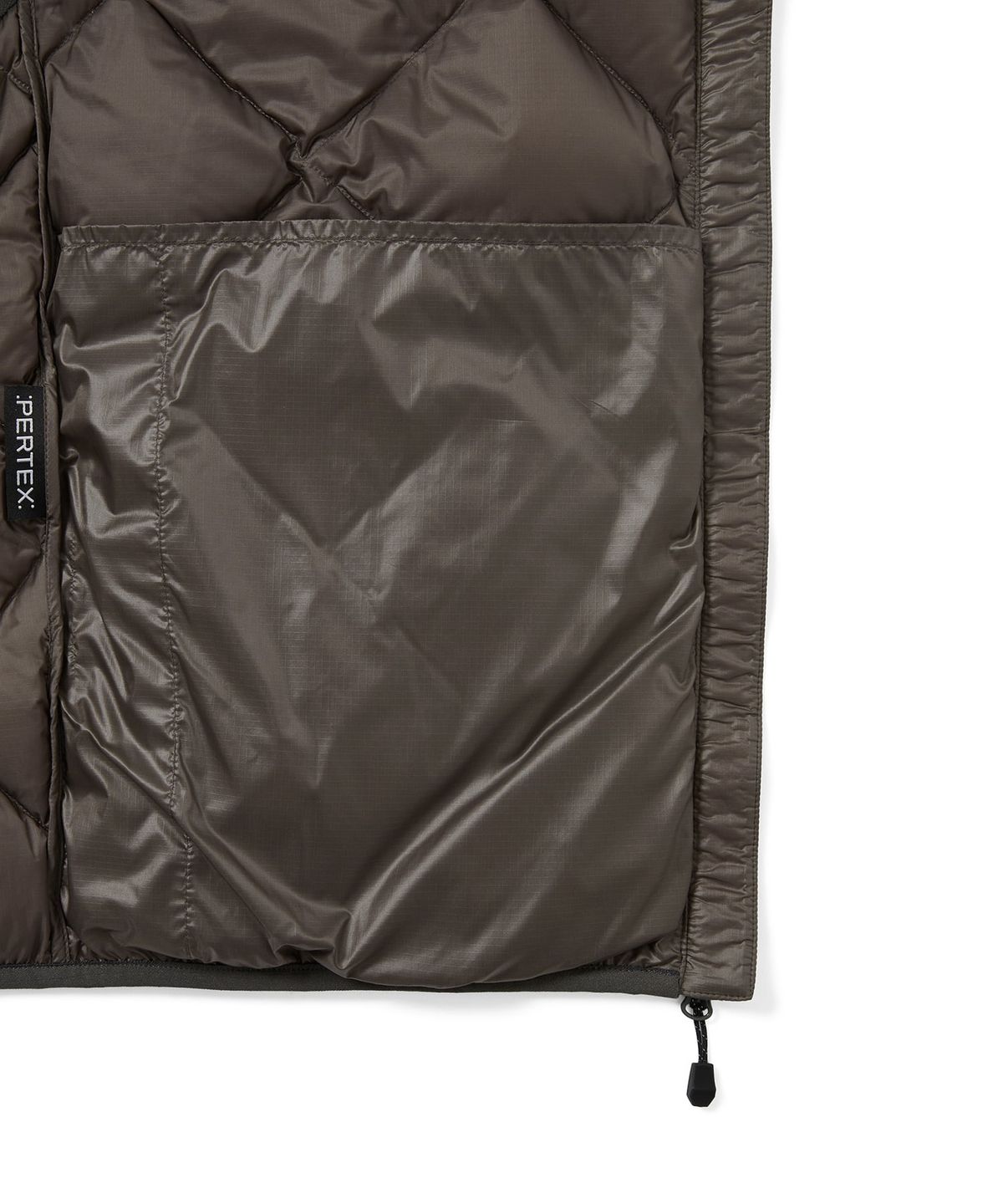 디스이즈네버댓(THISISNEVERTHAT) PERTEX® Light Down Vest Brown