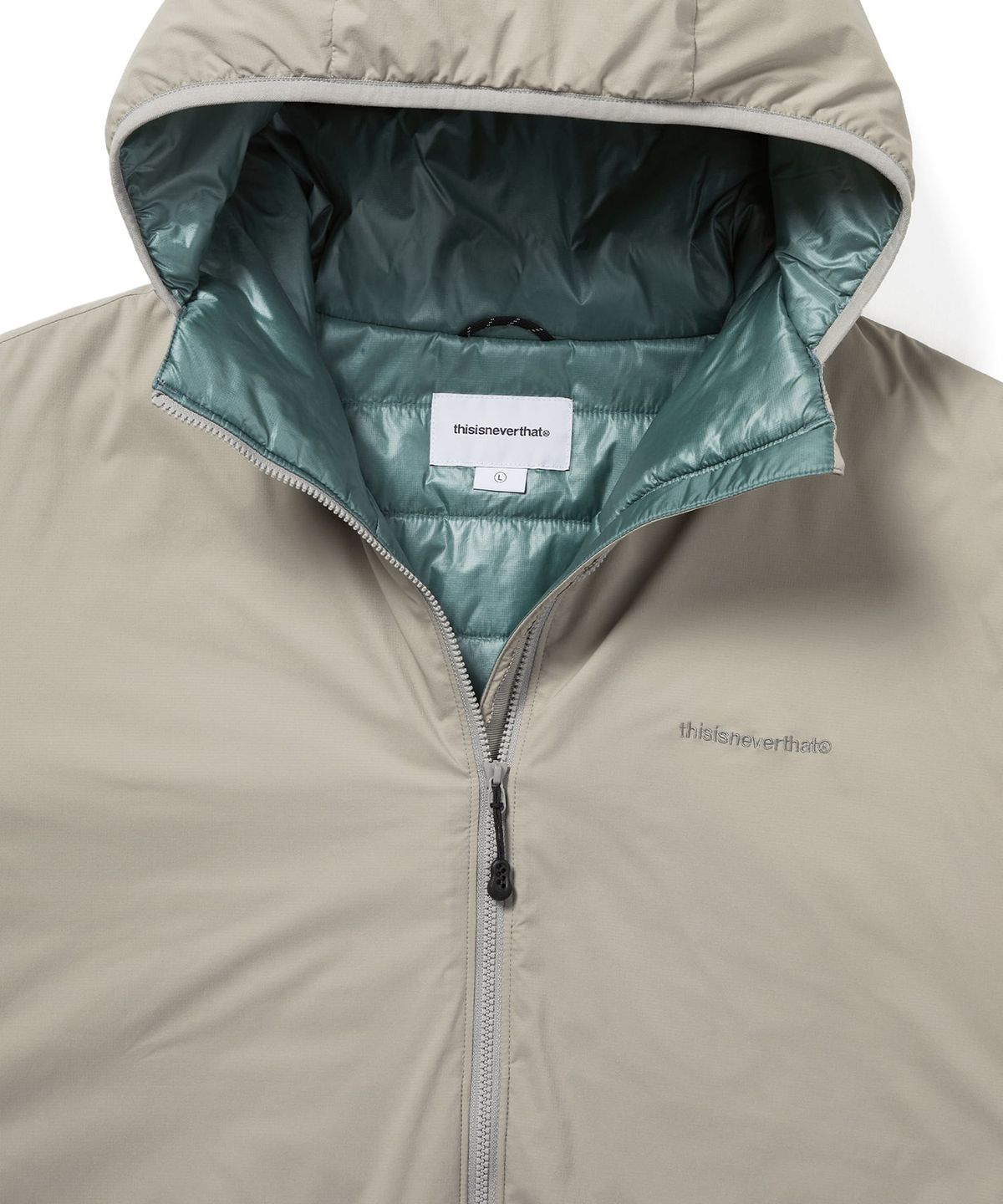 디스이즈네버댓(THISISNEVERTHAT) PERTEX® Insulated Jacket Beige