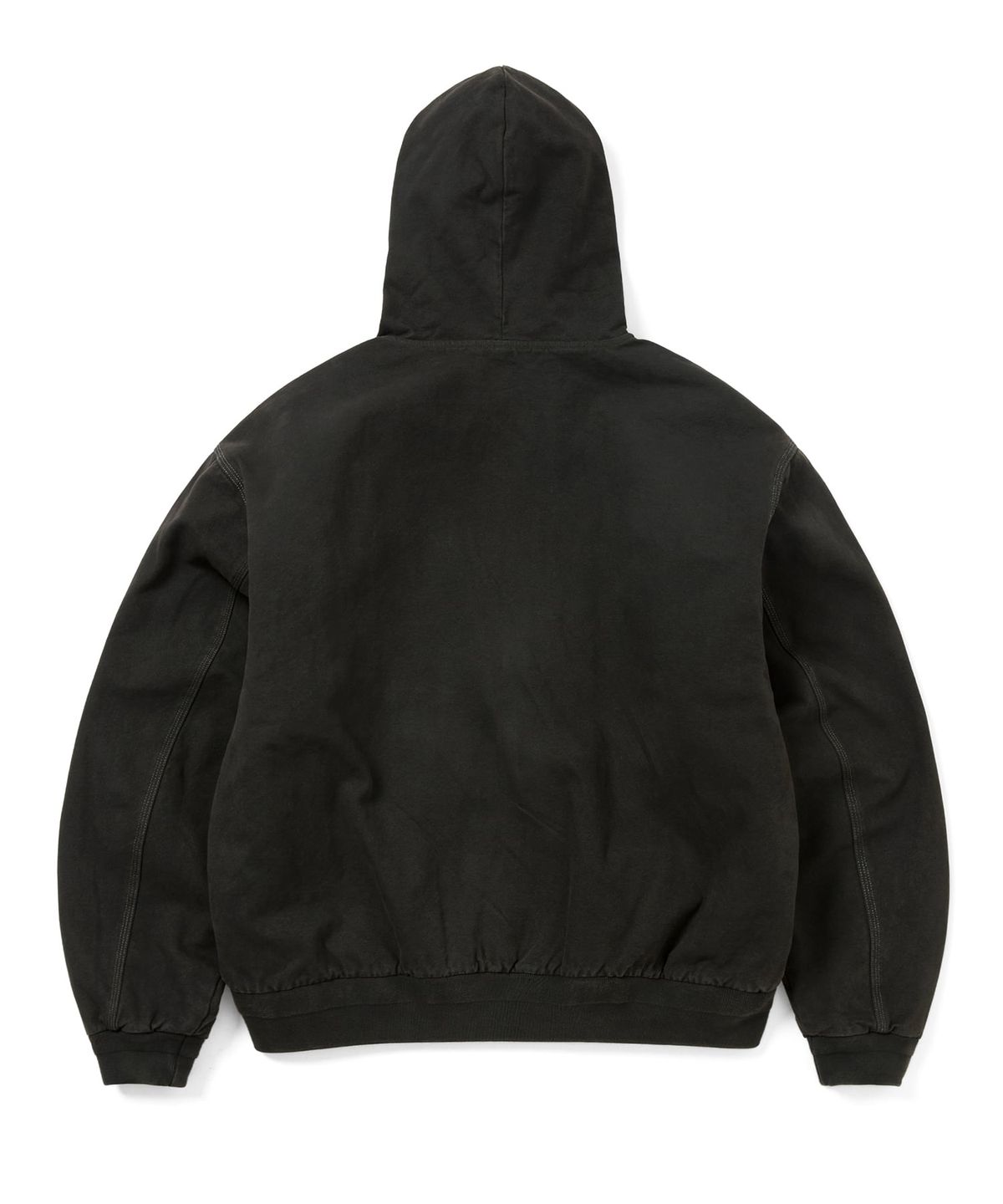 디스이즈네버댓(THISISNEVERTHAT) Overdyed Hooded Jacket Black