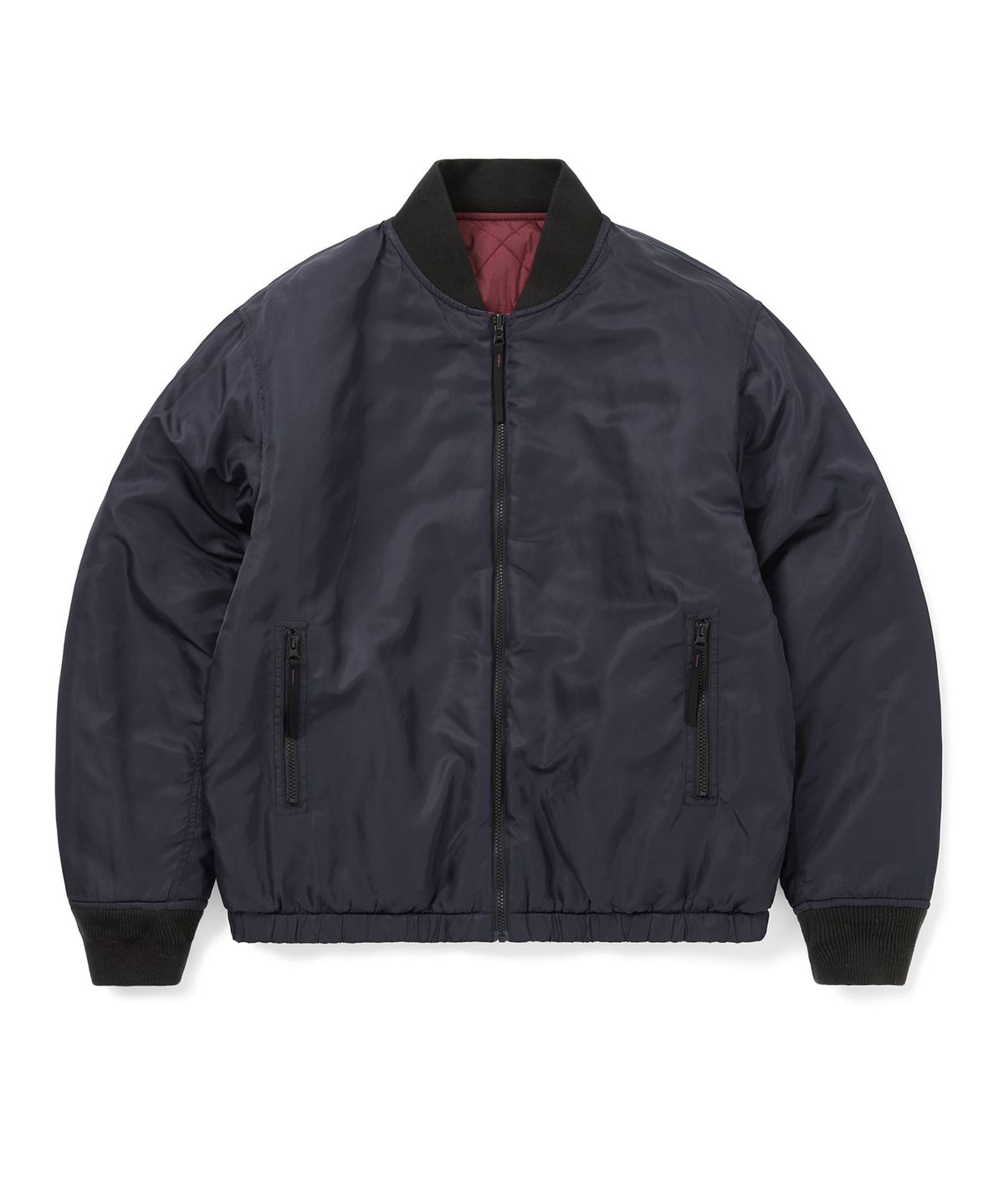 디스이즈네버댓(THISISNEVERTHAT) Reversible Bomber Jacket Magenta