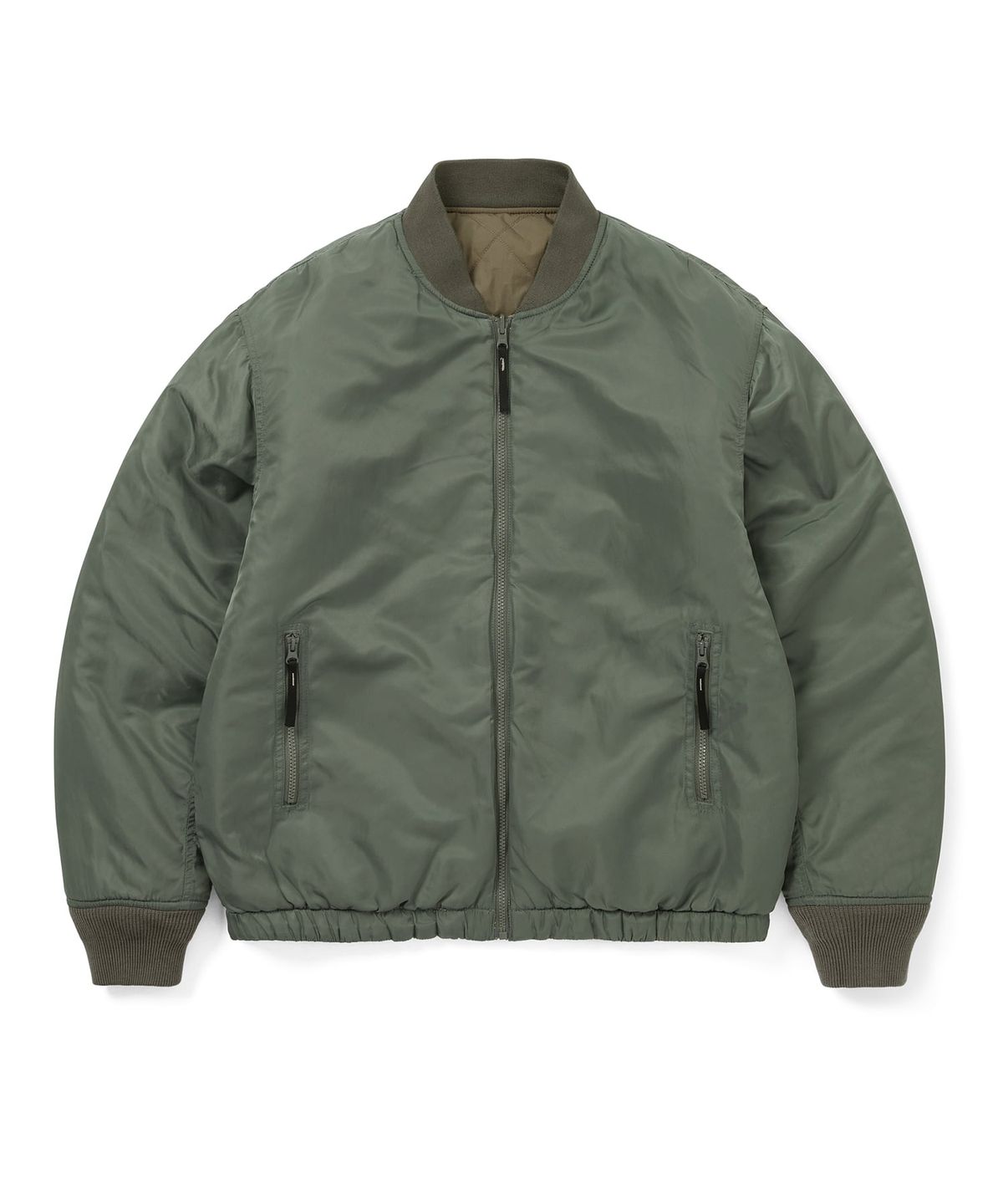 디스이즈네버댓(THISISNEVERTHAT) Reversible Bomber Jacket Dark Sage
