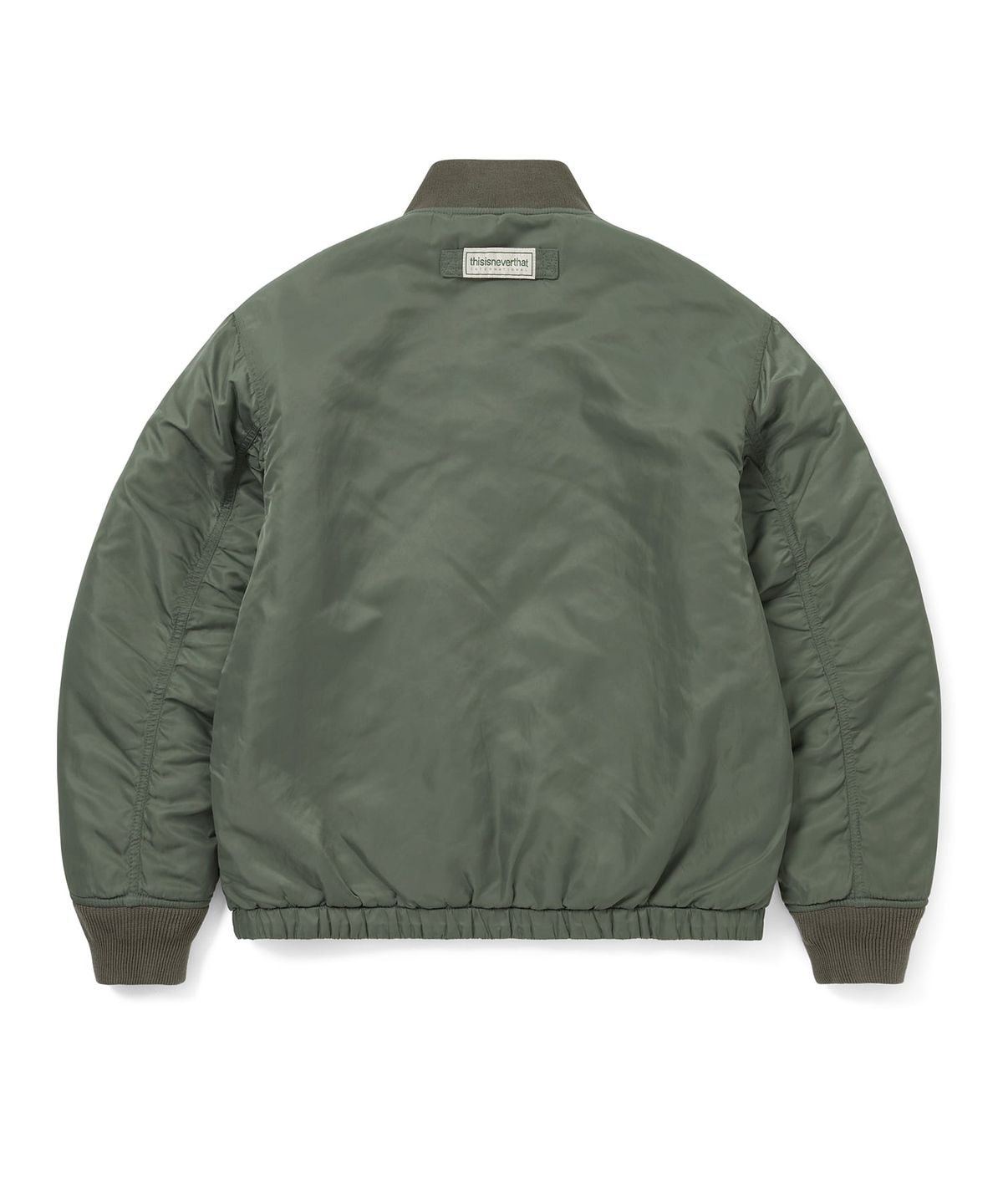 디스이즈네버댓(THISISNEVERTHAT) Reversible Bomber Jacket Dark Sage