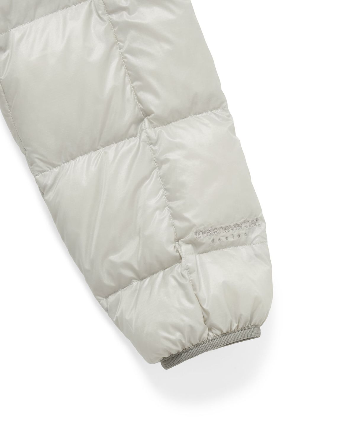 디스이즈네버댓(THISISNEVERTHAT) PERTEX® Light Down Jacket Stone