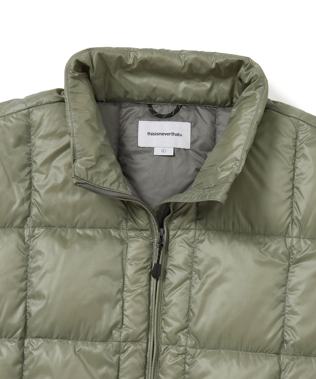 디스이즈네버댓(THISISNEVERTHAT) PERTEX® Light Down Jacket Dark Sage
