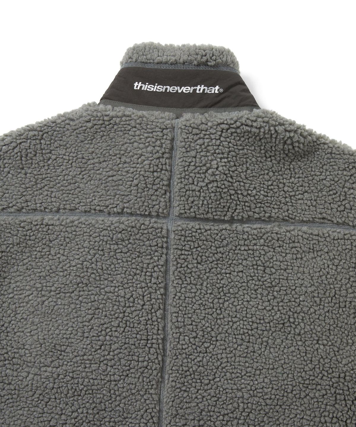 디스이즈네버댓(THISISNEVERTHAT) SP Sherpa Fleece Jacket Charcoal